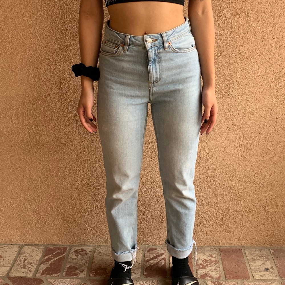 Topshop high waisted jeans